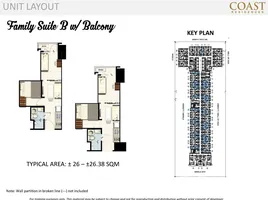Studio Wohnung zu verkaufen im Coast Residences, Pasay City