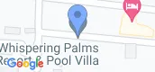 지도 보기입니다. of Whispering Palms Resort & Pool Villa