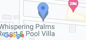 地图概览 of Whispering Palms Resort & Pool Villa