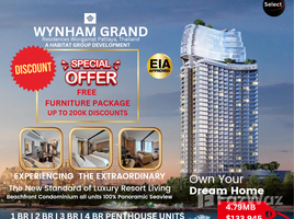 2 Bedroom Condo for sale at Wyndham Grand Residences Wongamat Pattaya, Na Kluea, Pattaya