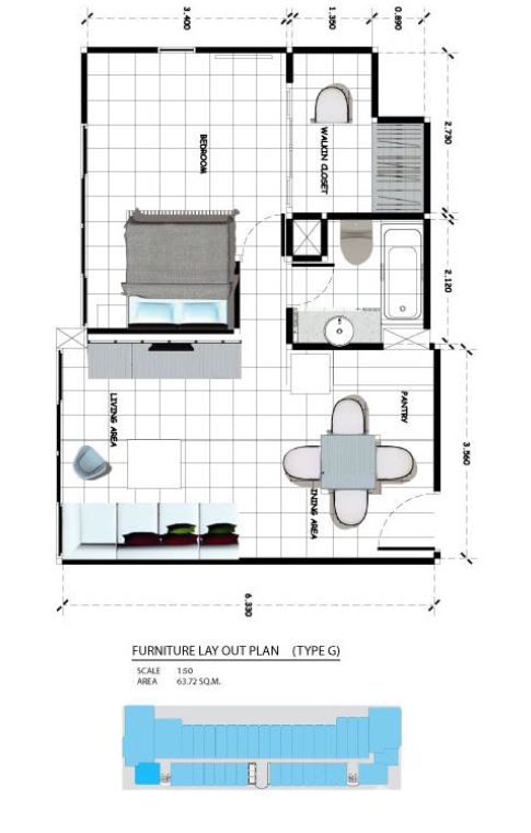 For sale 1 Beds condo in Pran Buri, Prachuap Khiri Khan