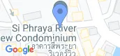 지도 보기입니다. of Si Phraya River View