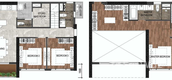 Unit Floor Plans of The View at Riviera Point