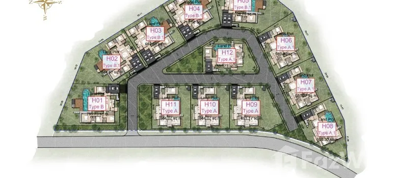 Master Plan of โบทานิกา ฮิลล์ ไซด์ - Photo 1