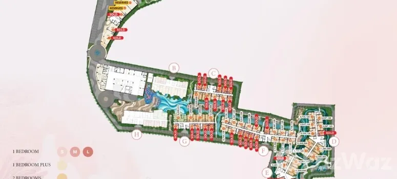 Master Plan of คอราลิน่า กมลา - Photo 1