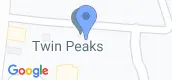 지도 보기입니다. of Twin Peaks