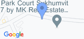 Map View of Park Court Sukhumvit 77