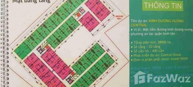 Master Plan of Central Apartment Kinh Dương Vương - Photo 1