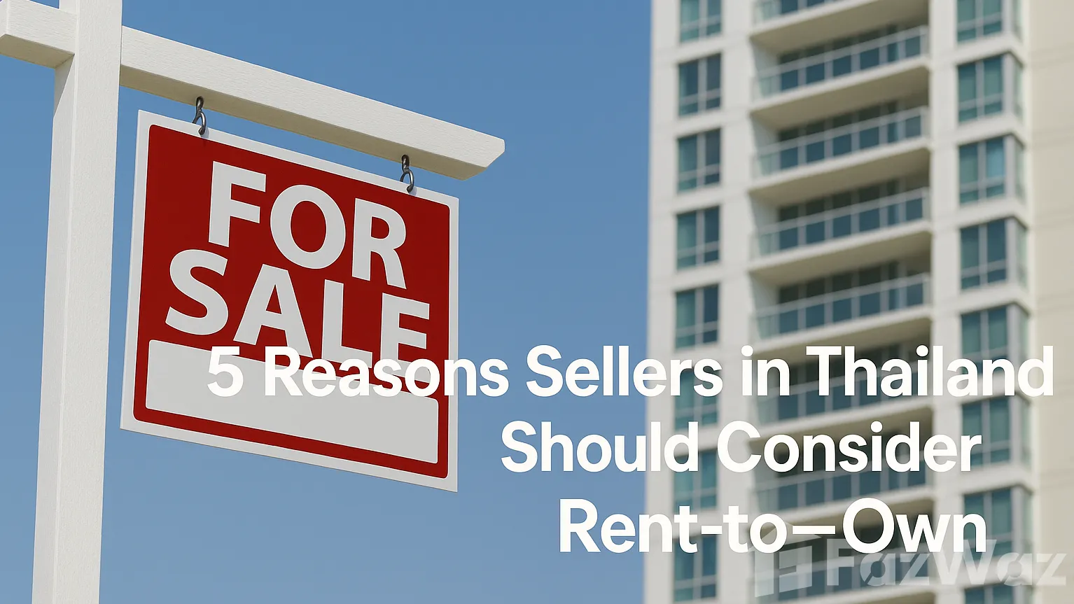 5 Reasons Sellers in Thailand Should Consider Rent-to-Own
