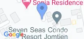 Map View of Seven Seas Condo Jomtien