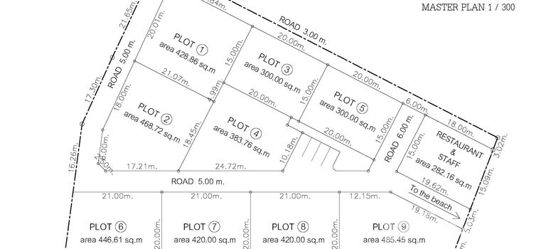 Master Plan of โอเซ็น บีช - Photo 1