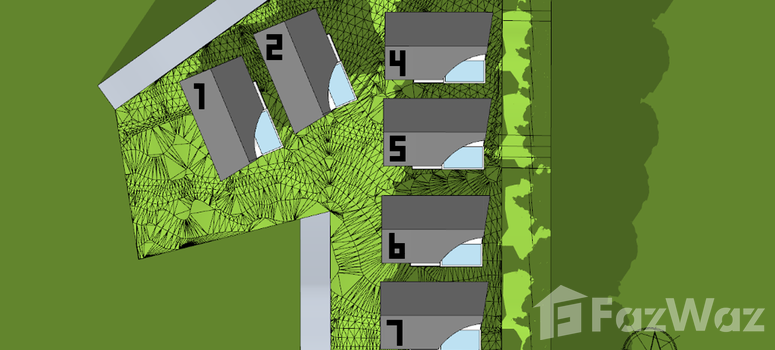 Master Plan of ดาว วิลล่า - Photo 1
