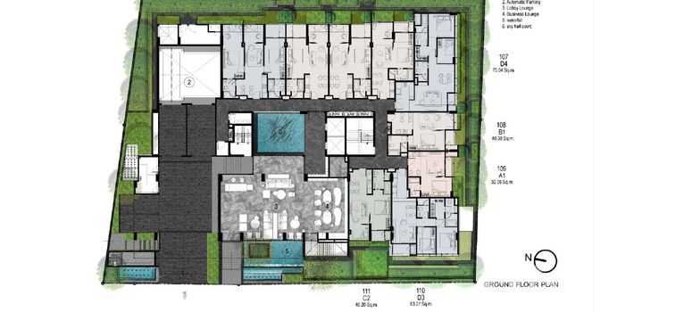 Master Plan of Walden Thonglor 8 condominium - Photo 1