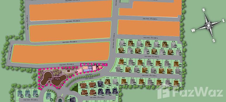 Master Plan of วิลล่า การ์เด้น 3 - Photo 1