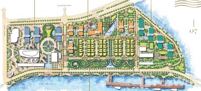 Master Plan of Vinhomes Golden River Ba Son - Photo 1