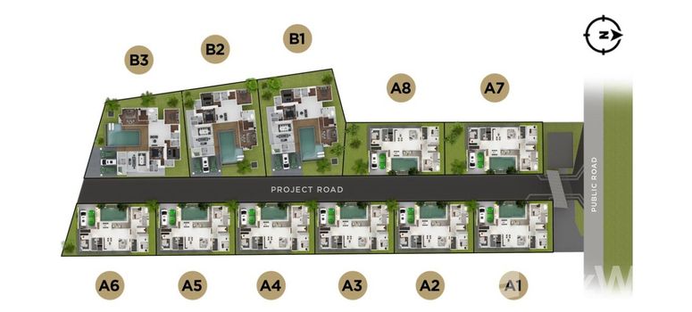 Master Plan of Orienna Azure Villas - Photo 1