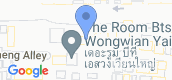 Map View of The Room BTS Wongwian Yai