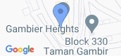 Vista del mapa of Gambier Heights Apartment