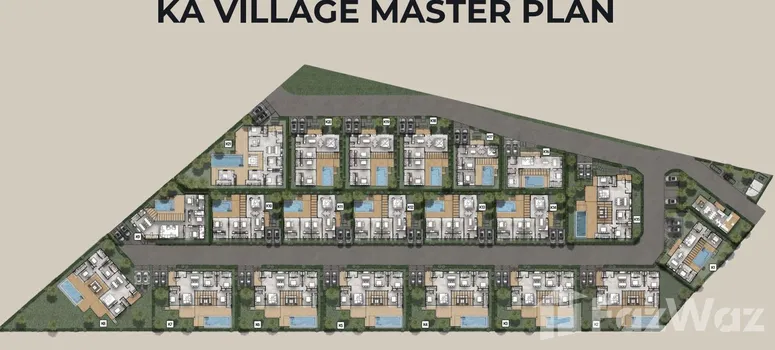 Master Plan of เคเอ วิลเลจ บาย เดอะ เคเอ วิลลา กรุ๊ป - Photo 1