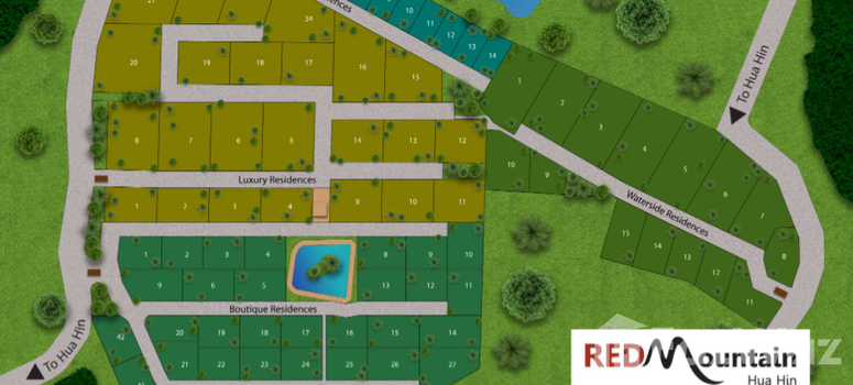 Master Plan of เรด เมาน์เทน บูทิก - Photo 1