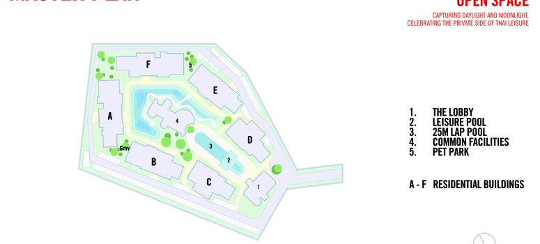 Master Plan of เดอะ สแตนดาร์ด เรสซิเดนซ์  - Photo 1