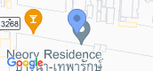 Map View of Neory Residence Bangna - Thepharak