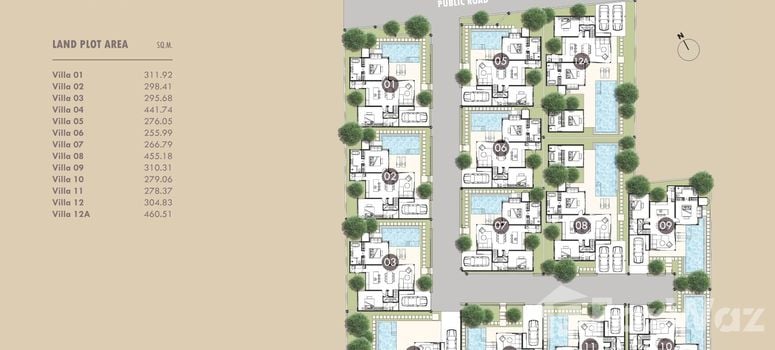 Master Plan of Elite Chalong Hidden Oasis Villas - Photo 1