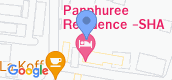 地图概览 of Panphuree Residence Hotel