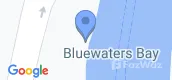 Vista del mapa of Bluewaters Bay