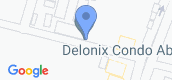Map View of Delonix Condo Abac - Bangna