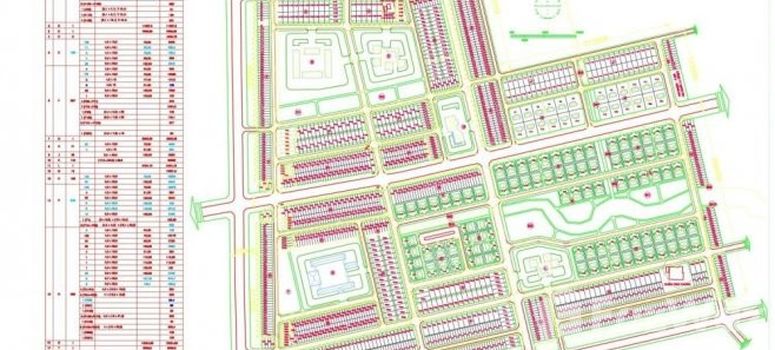 Master Plan of Khu dân cư đường 5 nối dài - Photo 1