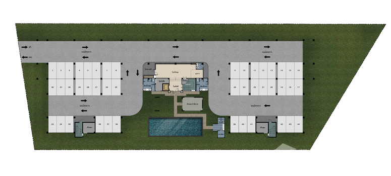 Master Plan of บ้านสวน กรีนเนอร์รี่ฮิลล์ - Photo 1