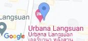 지도 보기입니다. of Urbana Langsuan