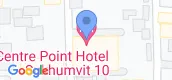 Vista del mapa of Centre Point Hotel Sukhumvit 10
