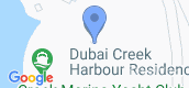 عرض الخريطة of Dubai Creek Residence - South Towers