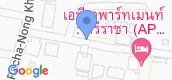 Map View of Chabusuk Apartment 