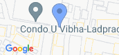 Vista del mapa of Condo U Vibha - Ladprao