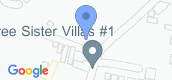 Map View of Three Sister Villas 