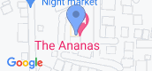 지도 보기입니다. of The Ananas