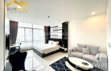 Studio 1Bedroom Service Apartment In Daun Penh in Phsar Thmei Ti Pir, Пном Пен