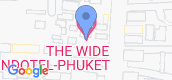 Map View of The WIDE Condotel - Phuket