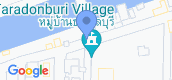 지도 보기입니다. of Taradonburi Village