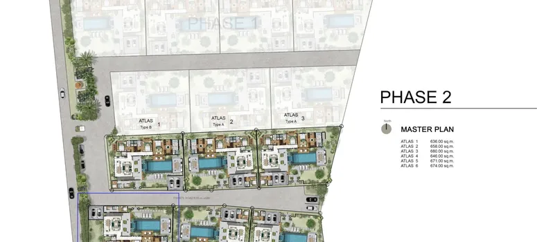 Master Plan of การ์เด้น แอตลาส เฟส 2 - Photo 2
