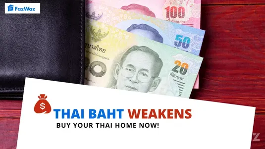 Thai Baht Weakens