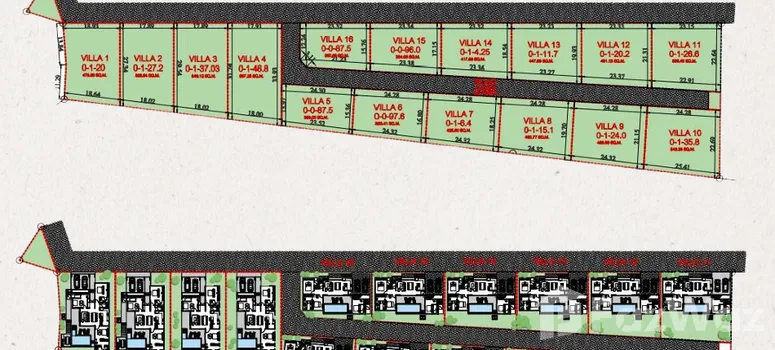 Master Plan of เอเธอร์ โกลเด้น พูล วิลล่า - Photo 1