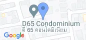 Vista del mapa of D65 Condominium