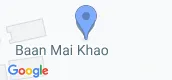 지도 보기입니다. of Baan Mai Khao