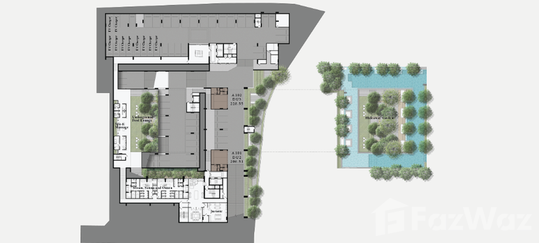 Master Plan of เดอะ รีเซิร์ฟ 61 ไฮด์อะเวย์ - Photo 1