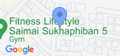 Просмотр карты of Harmony Ville Sukhapiban 5