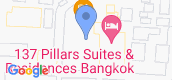 Map View of 137 Pillars Suites & Residences Bangkok
